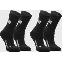 Kids' Basketball Socks So900 NBA 2 Pairs - Black