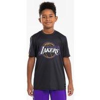 Kids' Basketball T-shirt Ts 900 NBA Lakers - Black