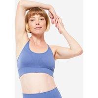 Women's Light Support Breathable Muscle Back Sports Bra - Comet Blue