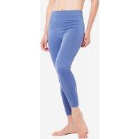 Women's High-waisted 7/8 Yoga Leggings - Comet Blue