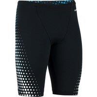 Boys Swimming Jammer - Fitib - Black White Mesh