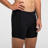 Long Swimming Boxers Yoko Geol Emboss Black