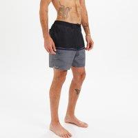 Mens Swim Shorts 20" - 100 Cinetic Black