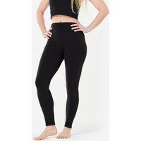 High-waisted Second-skin Long Yoga Leggings - Graphite Black