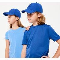 Kids' Unisex Breathable Adjustable Cap - Blue