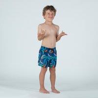 Boys Swim Shorts - 100 Banana Blue