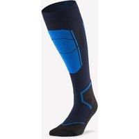 Adult Merino Wool Ski Socks 500 - Navy Blue