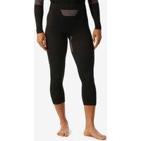 Womens Soft And Seamless Ski Base Layer Bottoms Bl 500 - Black / Pink