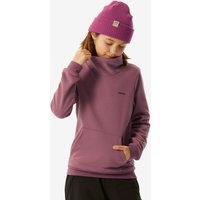 Kids Ski And Snowboard Sweatshirt. 100 Purple