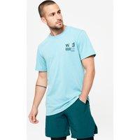 Men's Crew Neck Slim-fit Breathable T-shirt - Turquoise