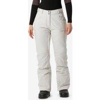 Women's Warm And Waterproof Snowboard Trousers Snb 500-white