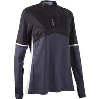 T500 Women's Football Training Sweatshirt - Black