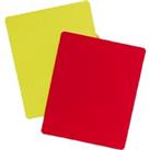 Set Of Football Referee Cards - Yellow Red