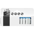 Set Of 12 AA Alkaline Batteries