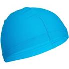 Mesh Fabric Swim Cap. Sizes S And L - Blue