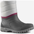 Women's Warm Waterproof Snow Hiking Boots - Sh100 Mid