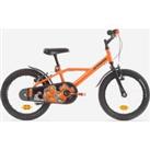Kids' 16-inch. Chain Guard. Easy-braking Bike. Orange