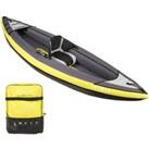 Inflatable Touring Kayak 1 Place Yellow