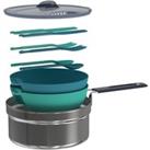 Hikers Camping Stainless Steel Cook Set MH100 2 People (1.6 L)