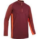 Adult Football Sweatshirt Clr - Burgundy