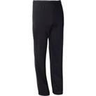 Kids' Warm Breathable Synthetic Jogging Bottoms - Black