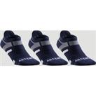 Low Sports Socks Rs 560 Tri-pack - Navy/white