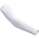Pre-shaped Cool Weather Arm Warmers - White