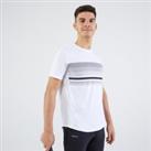 Men's Short-sleeved Tennis T-shirt Essential - White
