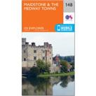 Os Explorer Map - Maidstone & The Medway Towns