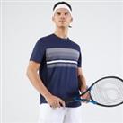 Men's Short-sleeved Tennis T-shirt Essential - Navy