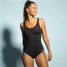 Women's Aquafitness One-piece Swimsuit Karli - Lys Black