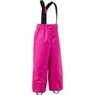 Kids Warm And Waterproof Ski Trousers - 100 Pink