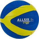 200-220 G Volleyball For 6- To 9-year-olds V100 Soft - Blue/yellow