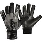 Adult Football Goalkeeper Gloves F100 Resist - Black/grey
