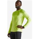 Care Men's Breathable Long-sleeved Running T-shirt - Yellow