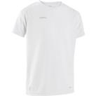 Kids' Short-sleeved Football Shirt Viralto Club - White