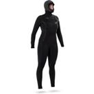 Women's Advanced Surfing 5/4 Neoprene Diving Suit With Hood And Chest Zip