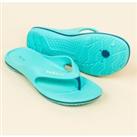 Women's Poolside Flip-flops Tonga 500 Turquoise Blue