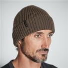 Hat Knitted Wool 900 Brown