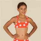 Girl's Swimsuit Top For Two-piece Swimsuit Lila Marg Red