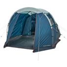 Camping Tent With Poles - Arpenaz 4.1 - 4 Person - 1 Bedroom