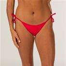 Women's Side-tie Bikini Bottoms Sofy Red
