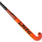 Adult Advanced 100% Carbon Low Bow Field Hockey Stick Carbotecpro C100 - Red