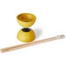 Diabolo With Wooden Sticks 100 - Yellow