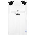 Kids' Sleeveless Basketball Base Layer Jersey Ut500 - Nba Nets White