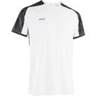 Short-sleeved Football Shirt Viralto Solo - White & Black