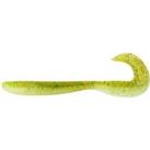 Grub Shaped Soft Lure With Attractant Wxm Yubari Grb 90 Chartreuse
