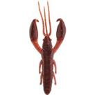 Soft Crayfish Lure With Wxm Yubari Crw 50 Black Red Craw Attractant