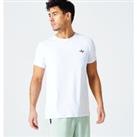 Men's Crew Neck Breathable Essential Fitness T-shirt - White
