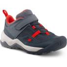 Children's Hiking Boots With Riptab System Crossrock Size C6 To 1 - Grey Red